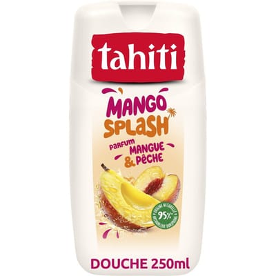 Mango Splash Shower Gel Mango & Peach Scent TAHITI the 250mL bottle 1 pcs.