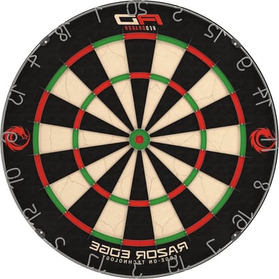 RazorEdge Tournament Approved Professional Standard Premium Bristle Dartboard - Red Dragon Dartbord