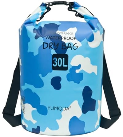 Waterdichte tas voor kajakken, bootvissen, kanovaren en kamperen - Verkrijgbaar in 5L, 10L, 20L, 30L, 40L