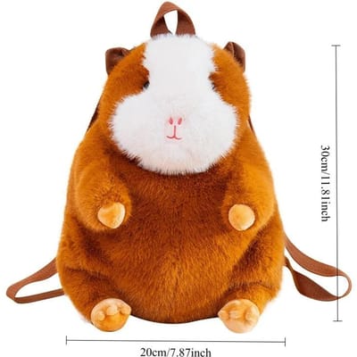 Schattige Cartoon Cavia Pluche Rugzak Zachte Opgezette Dierpoppen Kawaii Varkentje Pluche Tassen Kinderrugzak Dames Handtas