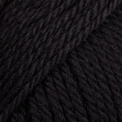 DROPS Alaska Uni Colour - 06 zwart - Wol Garen