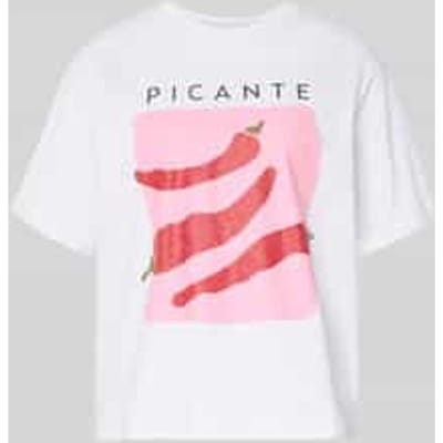 T-shirt met statementprint model 'SENNA'