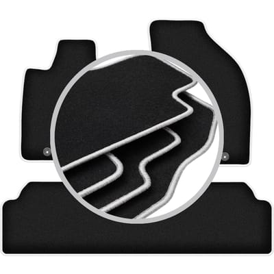 CARLUX-SILVER automatten voor: Lexus RX III Hybrid SUV (2008-2015)