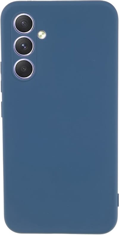Coverup Hoesje - Geschikt voor Samsung Galaxy A54 Hoesje - Coverup Colour TPU Back Cover - Metallic Blue