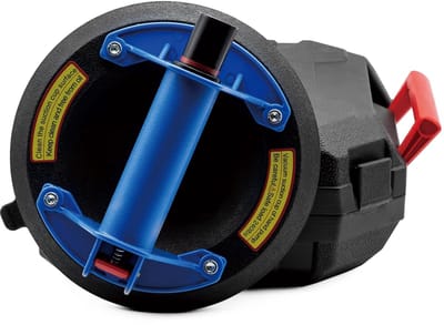 Zware Zuignap - Vacuüm Hefgereedschap - Glas Plaatsen - Hoge Draagkracht - 20 cm Diameter - Blauw