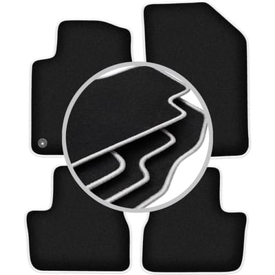 CARLUX-SILVER automatten voor: Peugeot 2008 I crossover (2013-2019)