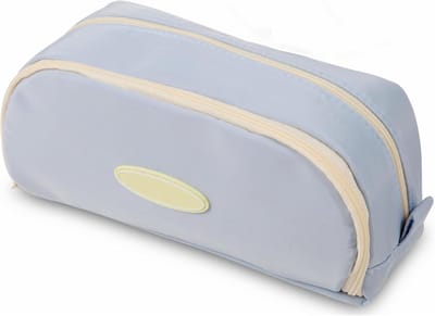 Duurzame Grote Pennenetui voor Meisjes en Jongens - Multifunctionele Etui en Organizador in Blauw