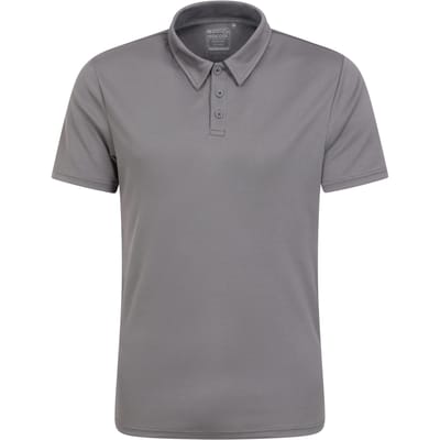 Mountain Warehouse Heren Endurance IsoCool Poloshirt (Donkergrijs)