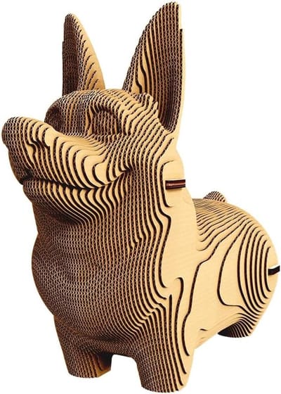 3D Puzzel Corgi Hond - Kartonnen Model Dier - Creatieve Ontspanning - Gemaakt van Gerecycled Karton
