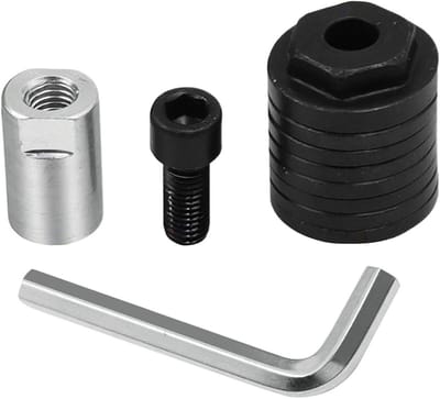 Siniper haakse slijper-adapterset, adapterset voor metalen omzettingskop, reserveonderdelen, aansluitingen van