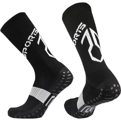 Voetbalsokken Hardloopsokken Antislip met rubberen pad Atletische compressiesokken voor heren / dames