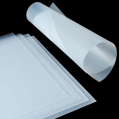 Matte PP Platen - Kunststof Vel - Doe-het-zelf Sjablonen - Semi-transparant Matte Afwerking - 100x100 mm 10 Stuks - Transparant