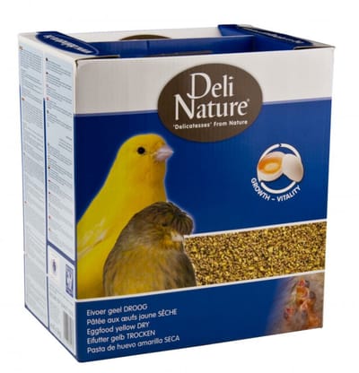 Deli Nature Eivoer Droog Geel - 4 x 1 kg - Voordeelverpakking