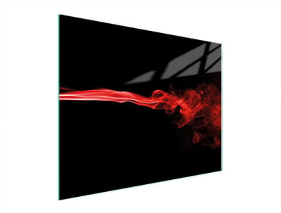 TMK ArtDeko - Snijplank - 52x40 cm - Zwart - Glas - Hittebestendig