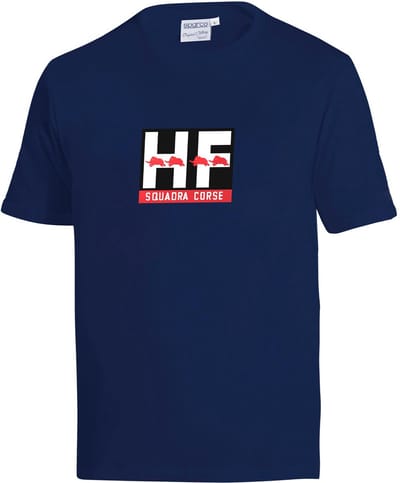 Sparco Lancia HF Squadra Corse T-Shirt - Marineblauw — XXXL