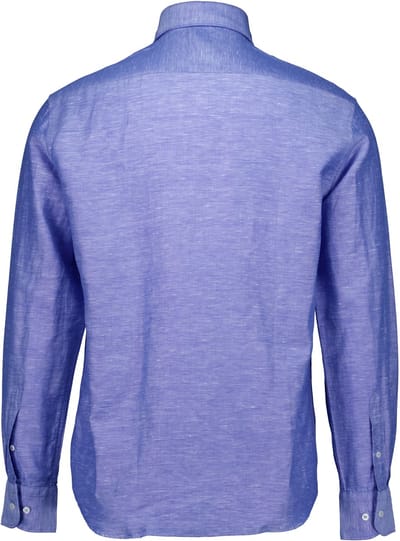 Eterna - Overhemd Blauw Eterna 2355 Xs82 Lange Mouw Overhemd Blauw 2355 Xs82