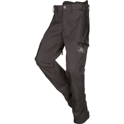 SIP Protection Tracker Outdoor ripstop broek - Anthraciet/Zwart - kort - S