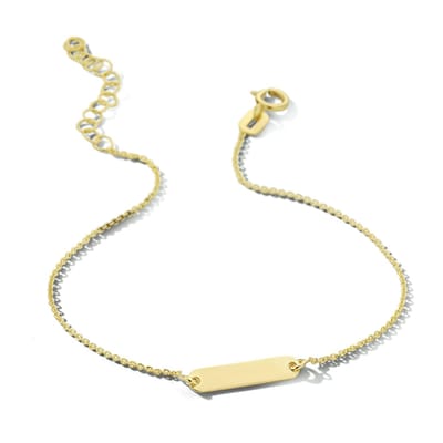 Graveerarmband 1,0 Mm 16 - 19 Cm