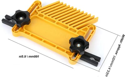 Houtbewerking Veerplank - Snijhulp - Veilig Hout Zagen - Verhoogt Wrijving - 166 mm Lengte - Geel