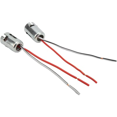 2 Stuks Lampconnector Adapter Platte Voet Enkel Contact Handig Praktisch Lichtgewicht LED-fitting