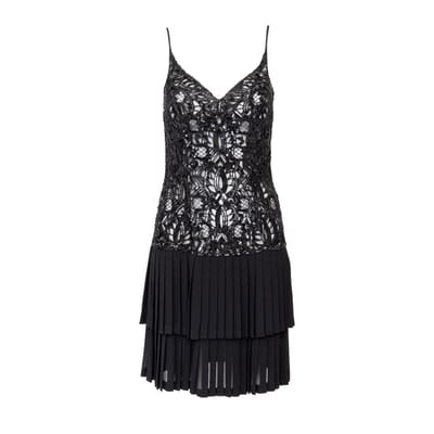 Valentino Night jurk met kralen - jaren '90