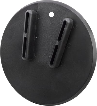 Universele Kickstand Pad voor Motoren - Jiffy Stand Coaster voor Stabiel Parkeren, Geschikt voor Alle Motoren, Matte Zwart, Duurzaam en Antislip