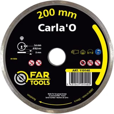 Far Tools Diamantschijf Carla'o Hq Cobalt - Tegels En Zacht Beton - 200x22,2mm