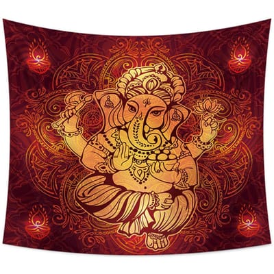 Familie Shiva Boeddhisme Hindoeïsme Hindoeïstische Traditie Muurkunst Wandkleed Kamerdecoratie Artikelen Huisdecoratie Studentenkamer Wandkleed Achtergrond 40x60 cm