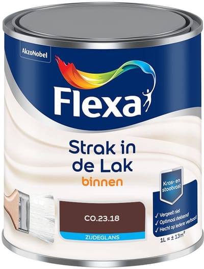 Flexa - Strak In De Lak Binnenlak Zijdeglans - C0.23.18 - Mengverf - 1 L
