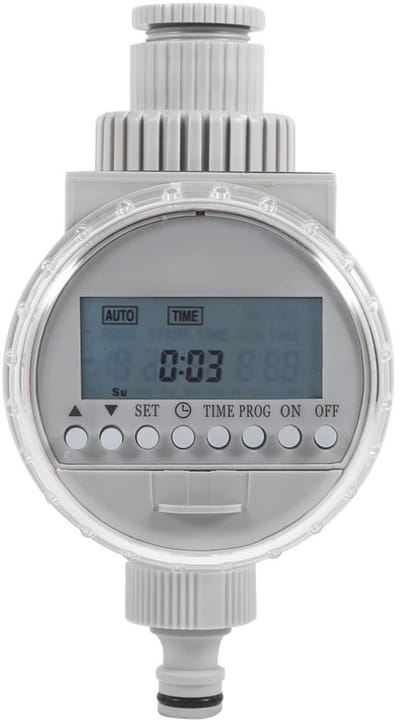 Zerodis Automatische Irrigatieklok - Zonne-energie Timer voor Tuin met LCD Display