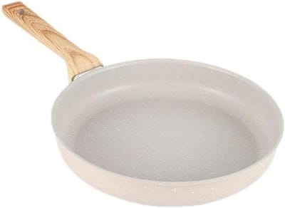Koekenpan - Koekenpan - Lekker Koken - Antiaanbaklaag - 26CM - Zwart