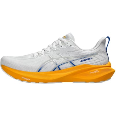 Asics GT 2000 13 Wit Beton Oranje Heren Sneakers 1011B861-101 39.5 white