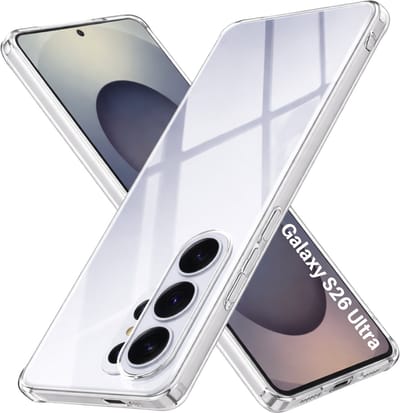 Hoesje voor Samsung Galaxy S26 Ultra - Siliconen Gel TPU Transparant Flexibele bescherming Ultradun