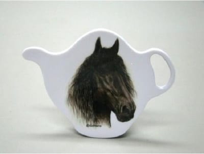 Theetip Fries paard - Geharo - 10 cm - theezakjes houder - cadeau