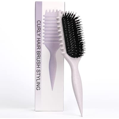 Salon Styling Krullen Stylingborstel Krullenborstel voor kammen en vormen van heren- en dameskrullen Verminder het trekken van gereedschappen