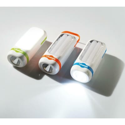 Tiross TS2207 - LED Zaklamp - 1W + 10 SMD - 70lm + 90lm