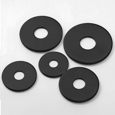 Roestvrijstalen schijven 25 stuks M5 x 15 mm met 1,5 mm dikte - DIN 125 vlakke ringen voor schroeven, moeren en draadstangen