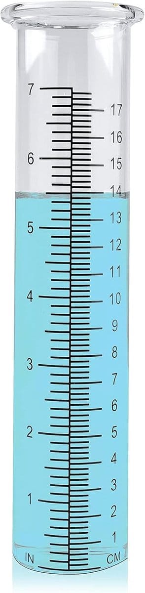 7 Inch Capaciteit Regenmeter Vervangende Buis voor Tuin en Buitenhuis