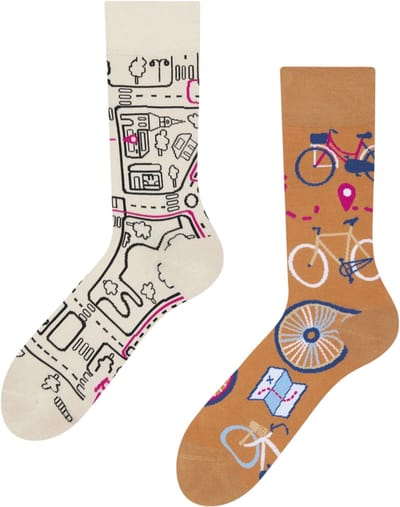 Dedoles Sokken - Regular Socks City Bike - Unisex - Maat - 35-38