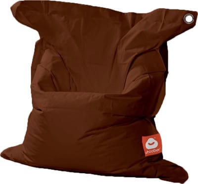 Whoober rechthoek zitzak St. Tropez M outdoor licht bruin - Wasbaar - Voor binnen en buiten
