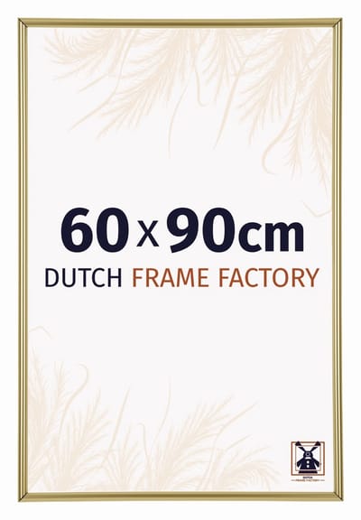 Fotolijst 60x90 cm - Kunststof - Goud - Angers