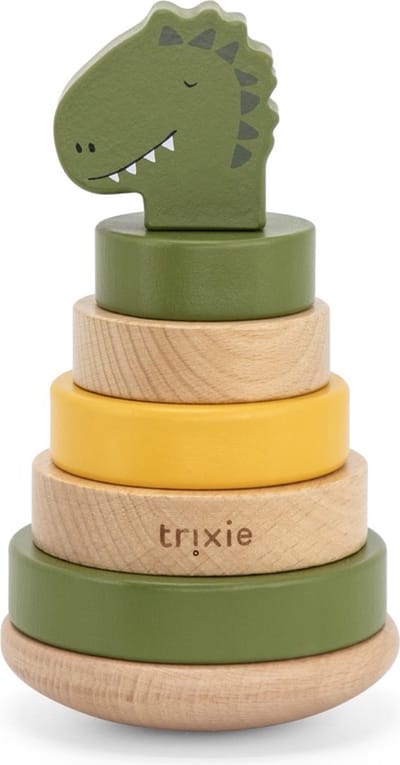 Trixie Wooden stacking toy - Mr. Dino