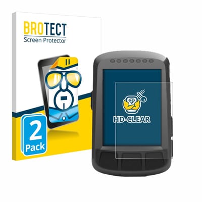 BROTECT - Screenprotector voor Wahoo Elemnt Bolt GPS - Folie Beschermfolie transparant 2 Stuks