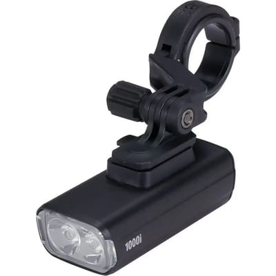 BBB Cycling NanoStrike 1000i Plus Koplamp Fiets - Met Afstandsbediening – 1000 Lumen – USB Oplaadbaar – Brandtijd: 50 uur – IPX6 Regenbestendig – Fietsverlichting Racefiets & Mountainbike – BLS-267i