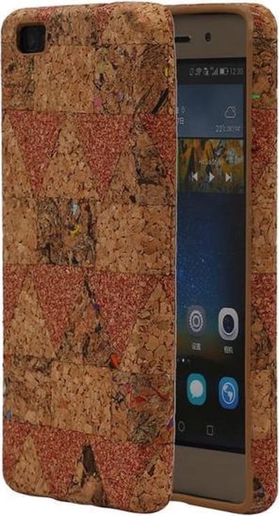 Kurk Design TPU Cover Case voor Huawei P8 Lite Hoesje Model C