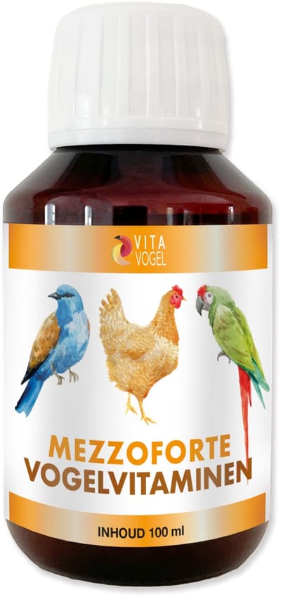 Vita Vogel Mezzoforte Vogel Vitamines - Vogelsupplement - 100 ml