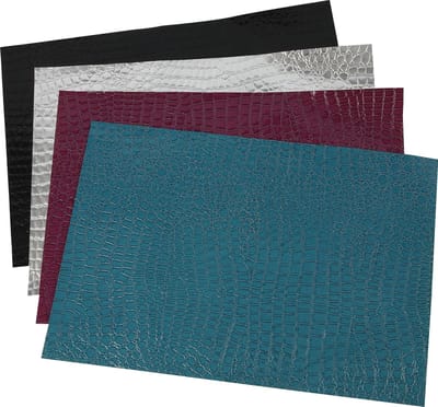 Plastic Folie Slangenmotief 35x50 cm 4 vel