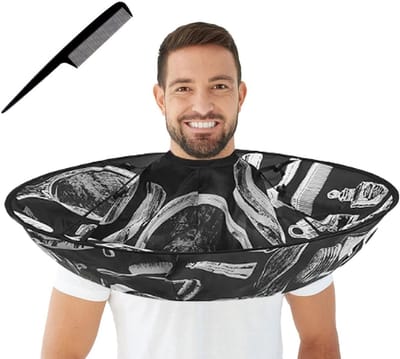 Vouwbare Kapperscape voor Dames, Heren en Kinderen - Waterdicht en Inclusief Kamaccessoires, Ideaal voor Kapsalons en Thuisgebruik