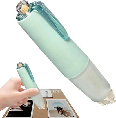 Dubbelzijdige lijmroller - Lijmdispenser pen - Creatief knutselen - Intrekbaar ontwerp - 4 stuks - Wit