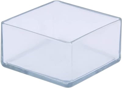 Meubelvoetjes - Stoeldopjes - Vloer Beschermen - Flexibel PVC - 30x30mm - Transparant